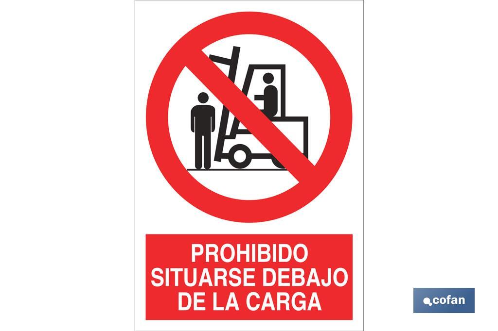 SEÑAL ADHESIVO 297X210MM. (PACK: 1 UDS)