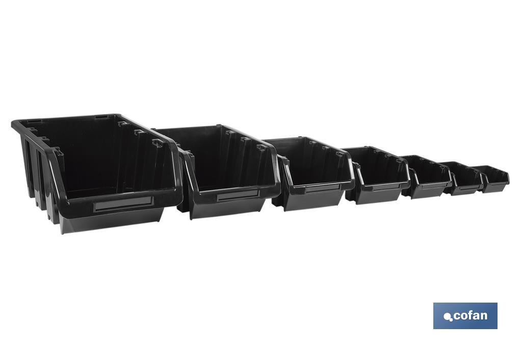 GAVETA NEGRA 490 X 298 X 210 MM (PACK: 1 UDS)