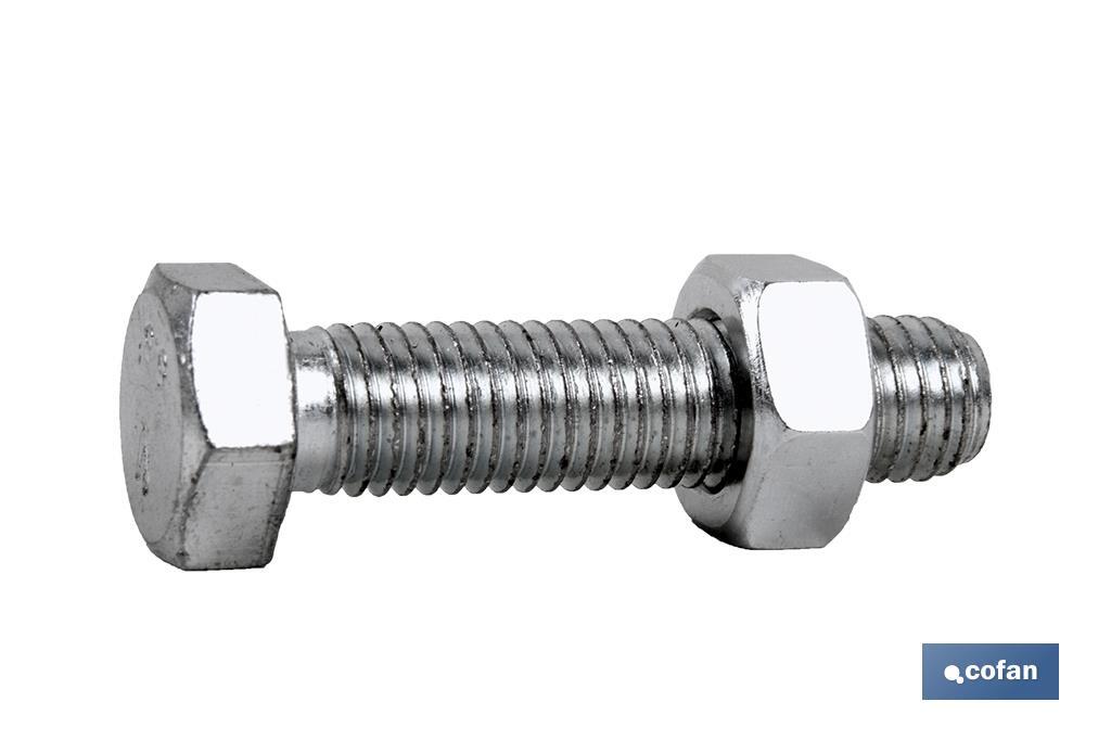 DIN-933/934 M-16X45 Z (PACK: 25 UDS)