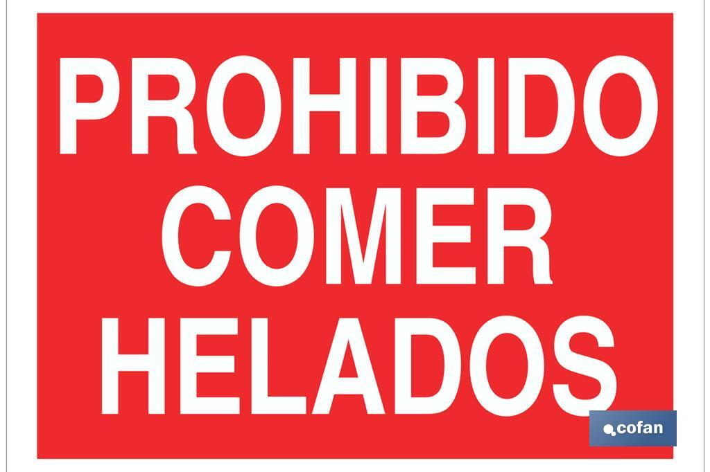 SEÑAL POLIESTIRENO 297X210MM (PACK: 1 UDS)