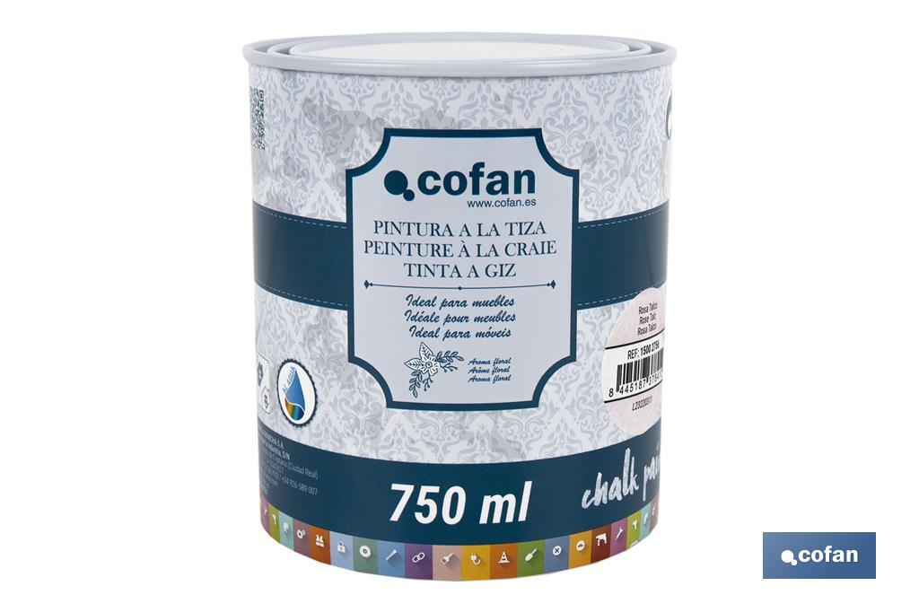 PINTURA A LA TIZA, CHALK PAINT, ROSA TALCO 750 ML (PACK: 1 UDS)